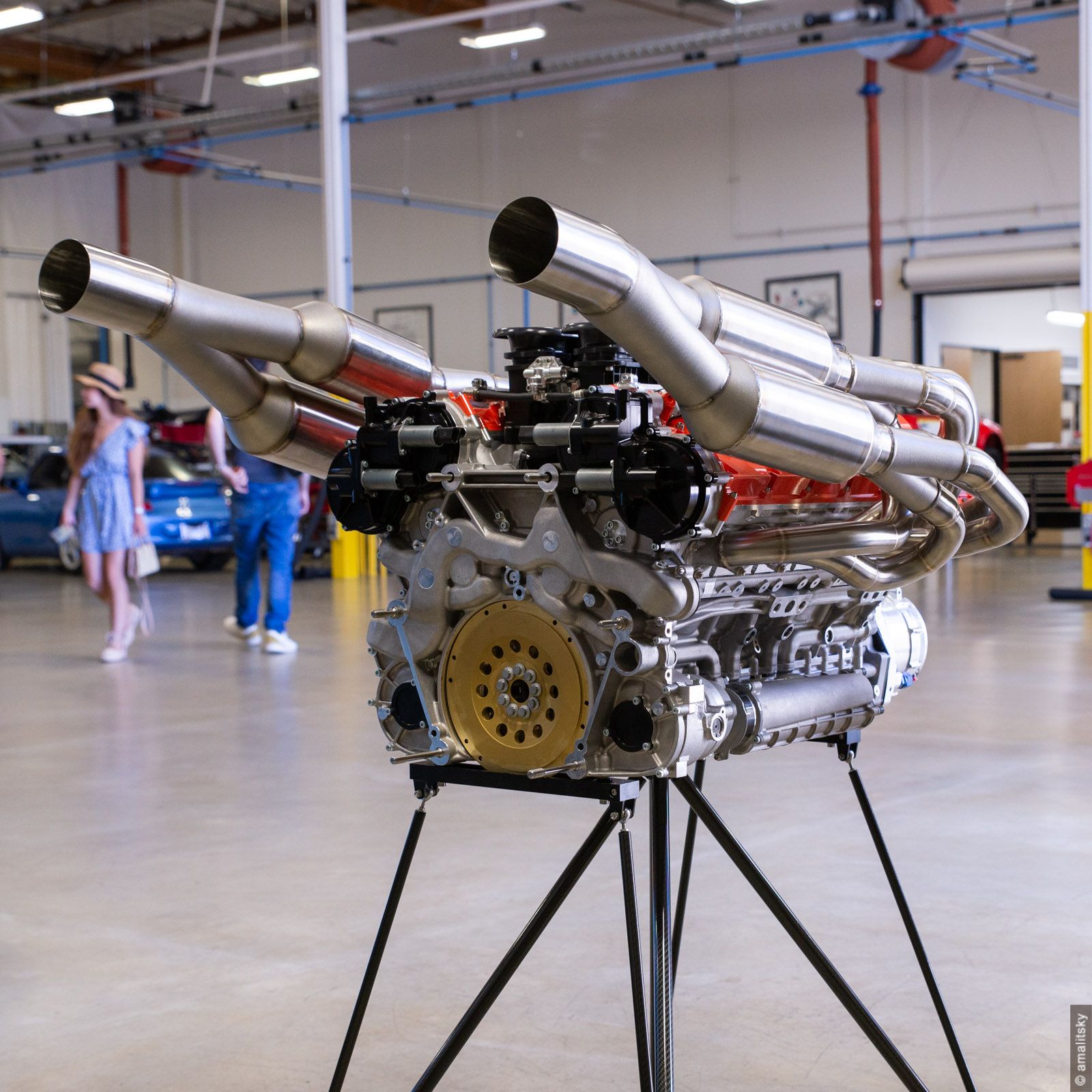 Cosworth GMA 4.0L V12 Engine