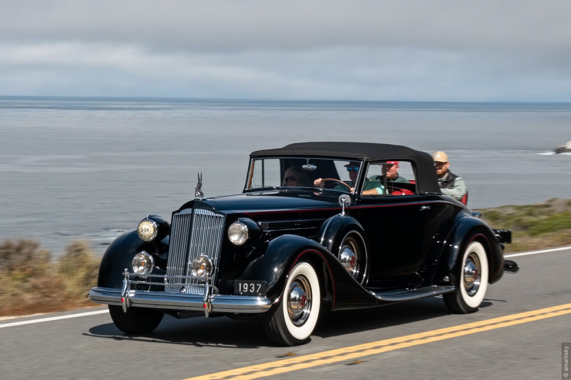 1937 Packard 1507 Twelve Coupe Roadster