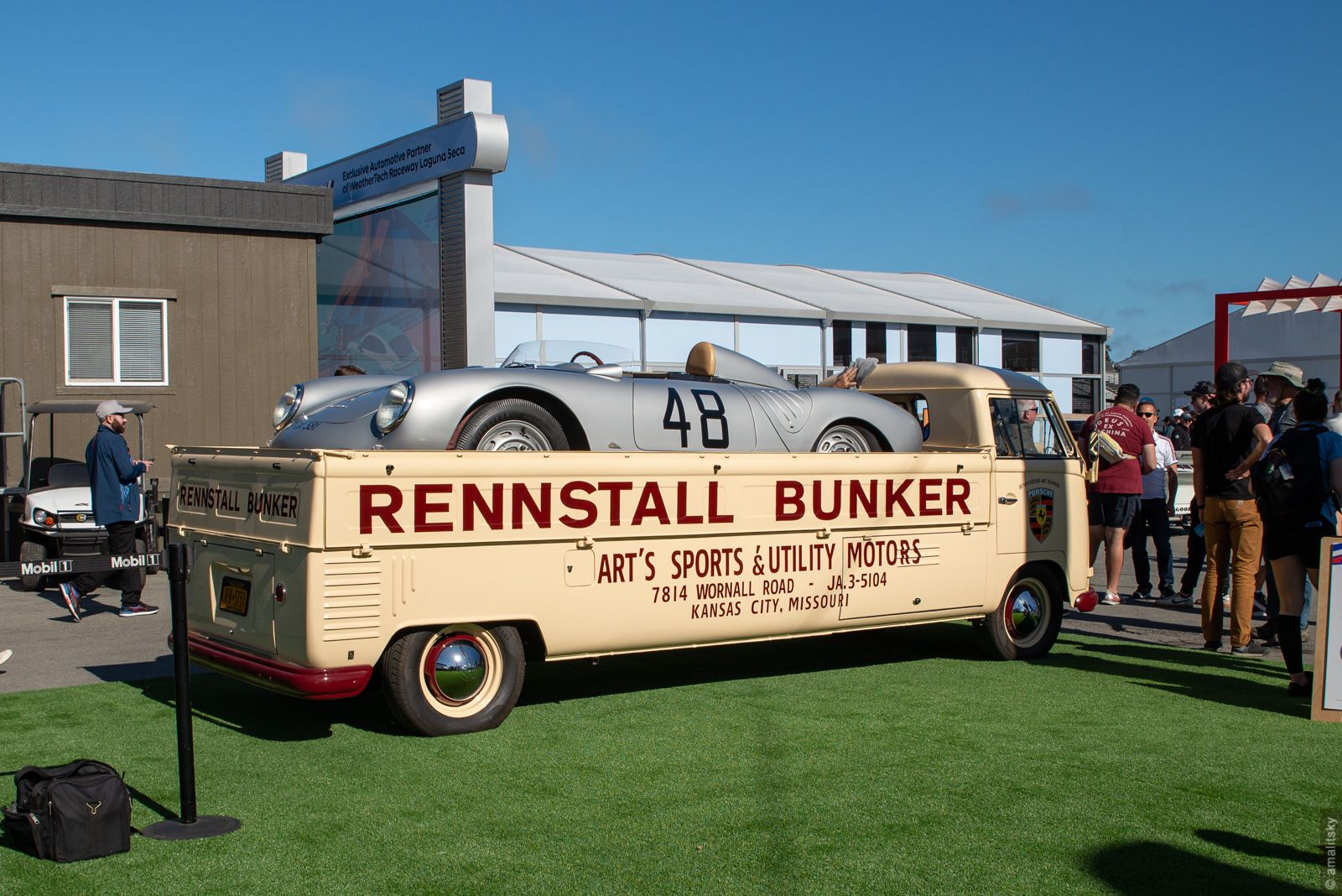 Rennstall Bunker transporter & 550 Spyder, #48