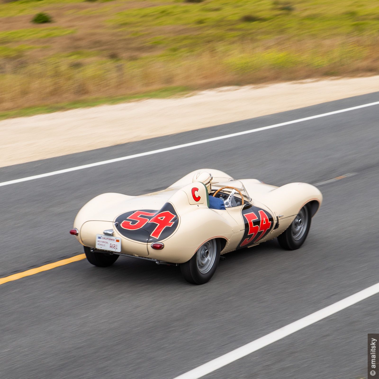 1955 Jaguar XK-D D-Type Roadster