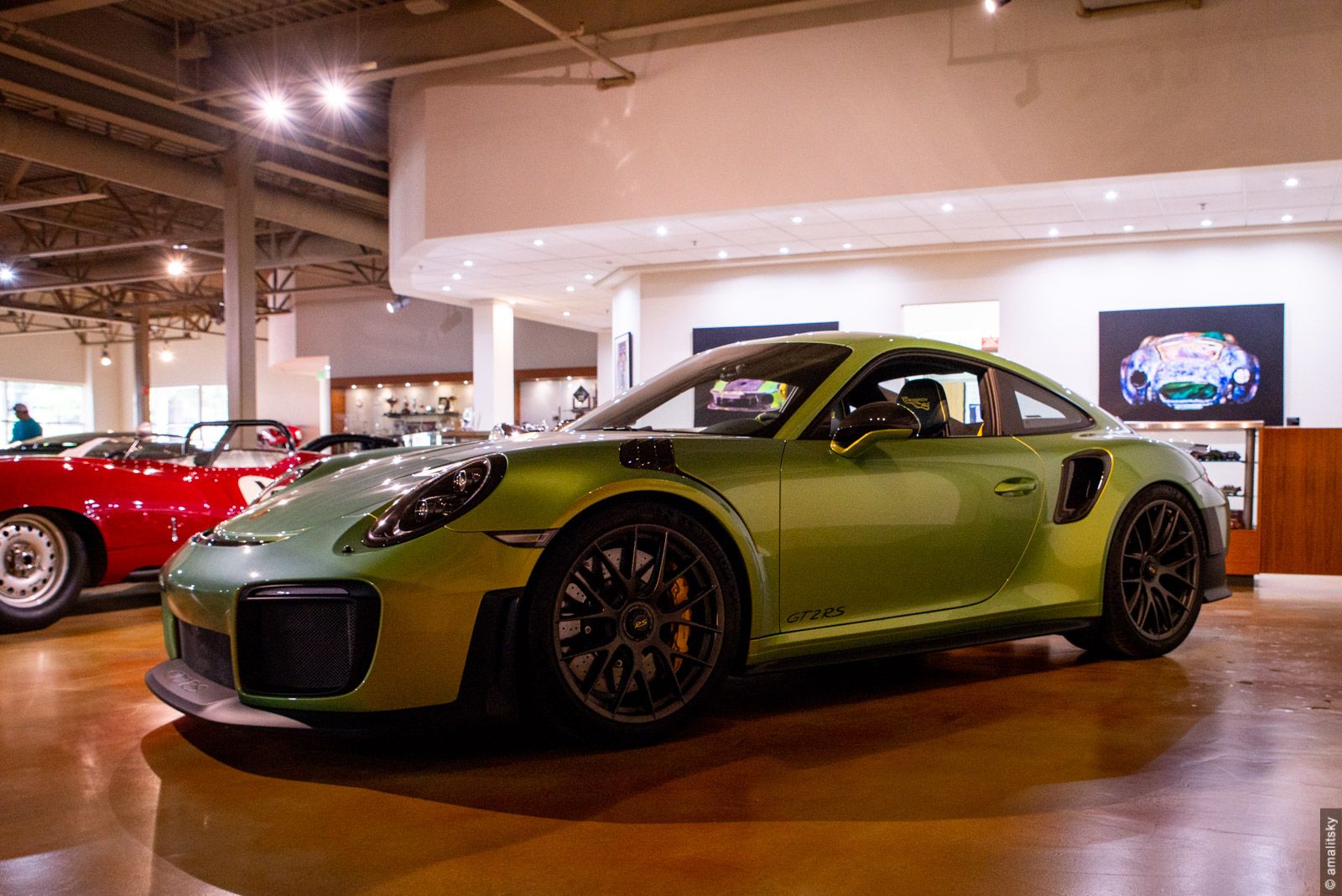 992 GT2RS Python Green Chromaflair